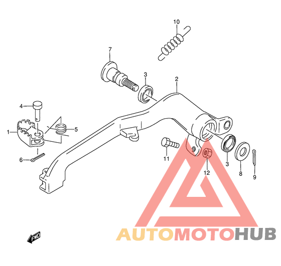 Передний суппорт
