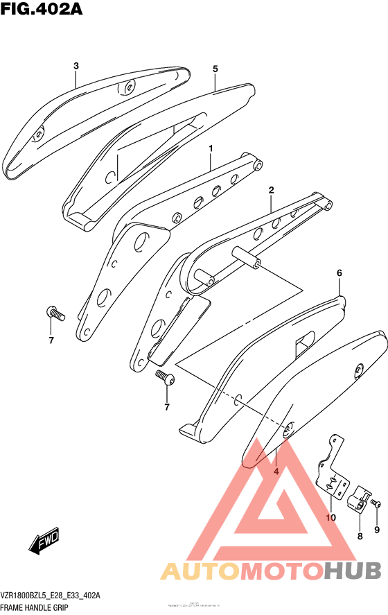Frame Handle Grip (Vzr1800Bzl5 E28)