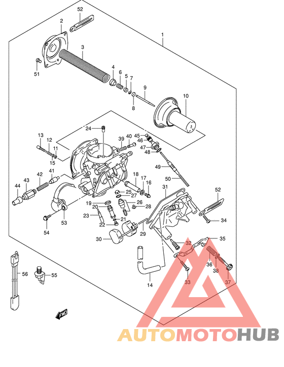 Carburetor assy