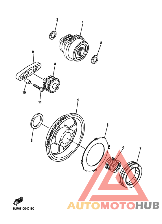 Муфта стартера