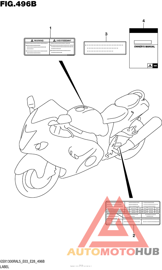 Label (Gsx1300Ral5 E28)