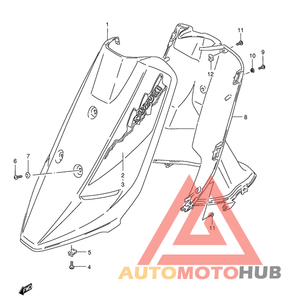 Щиток облицовочный