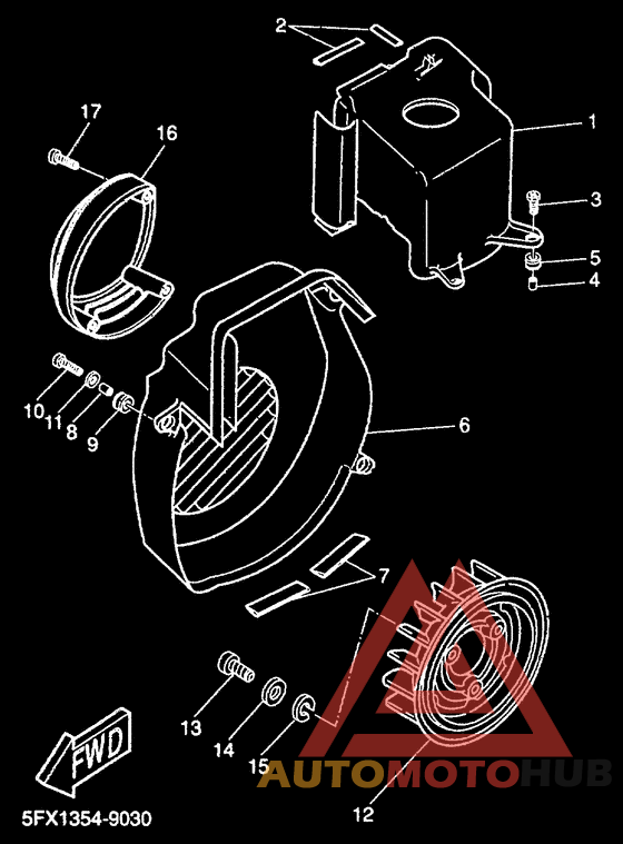Air shroud. fan