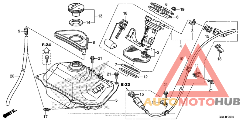 Fuel Tank + Fuel Pump