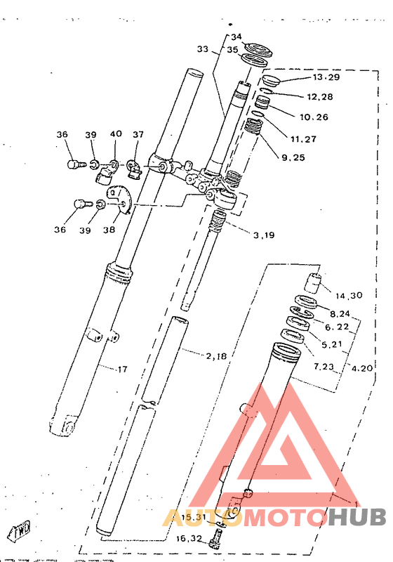 Передняя вилка