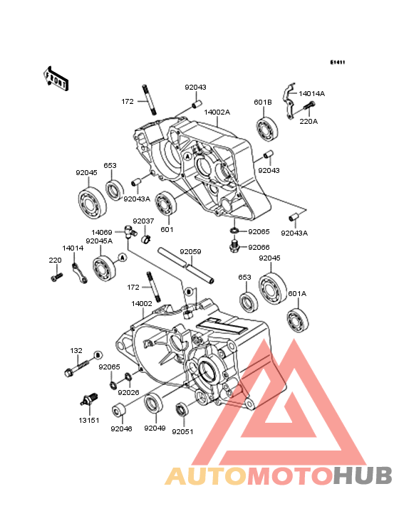Картер двигателя