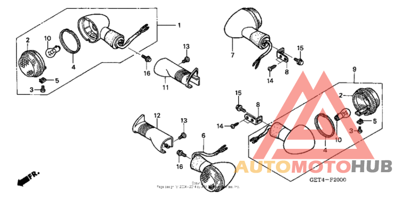 Задний фонарь