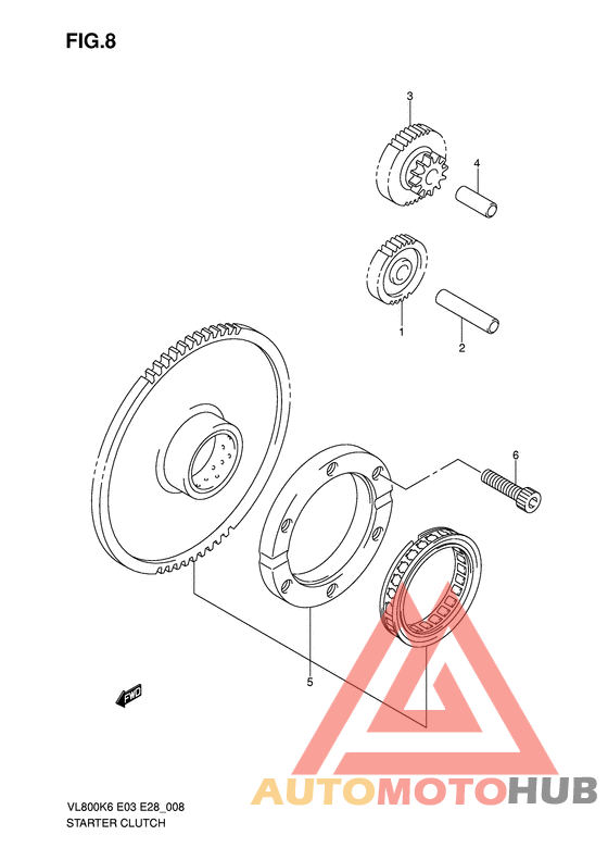 Муфта стартера