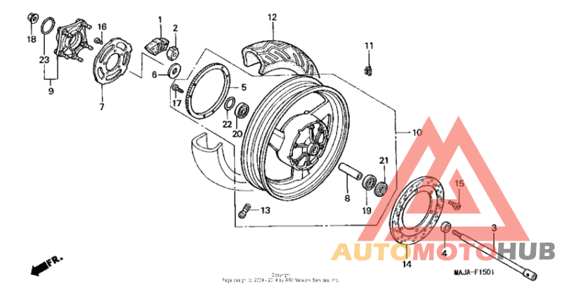Заднее колесо 2