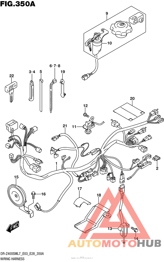 Wiring Harness (Dr-Z400Sml7 E03)