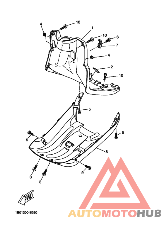 Щиток облицовочный