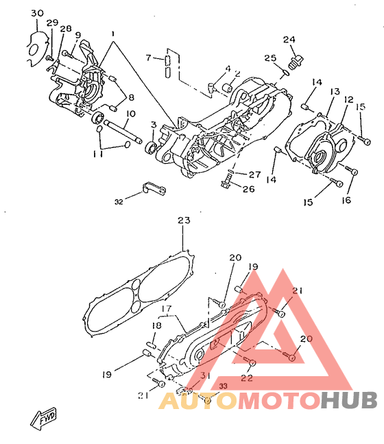 Картер двигателя