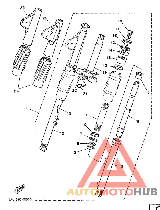 Передняя вилка