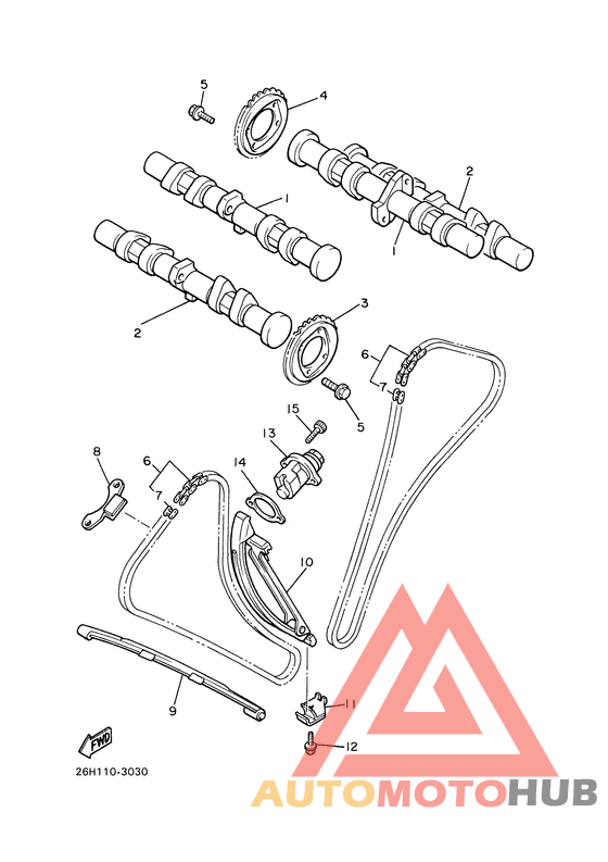 Camshaft. chain