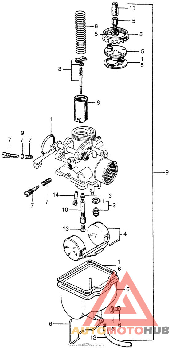 Ca175 carburetor