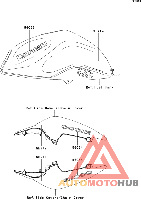 Decals(white)(b8f)