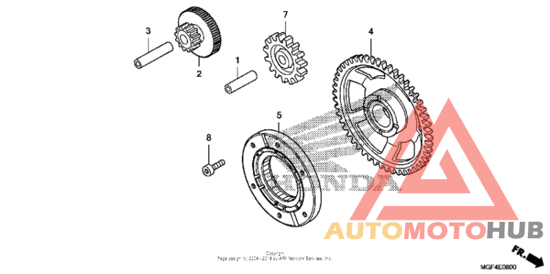 Муфта стартера