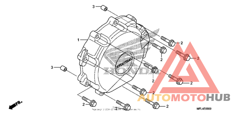 Крышка генератора