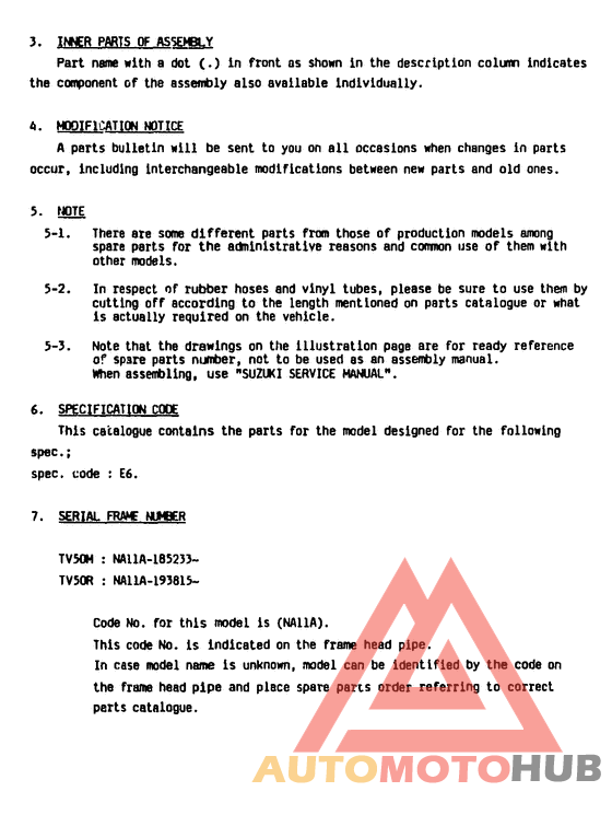 Catalog preface