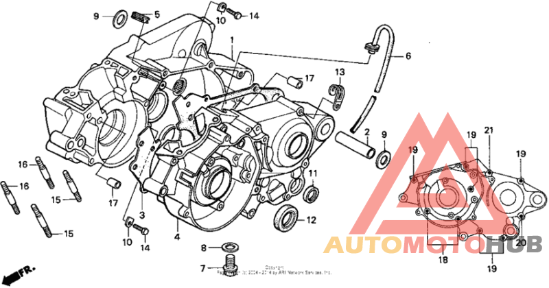 Картер двигателя