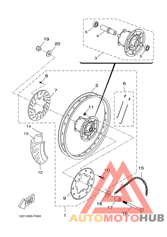 Заднее колесо 2