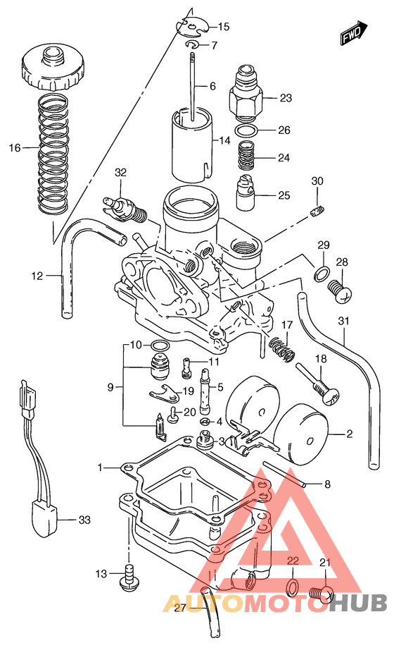 Carburetor assy