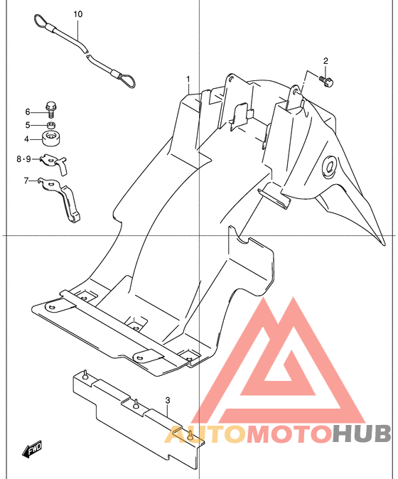 Заднее крыло