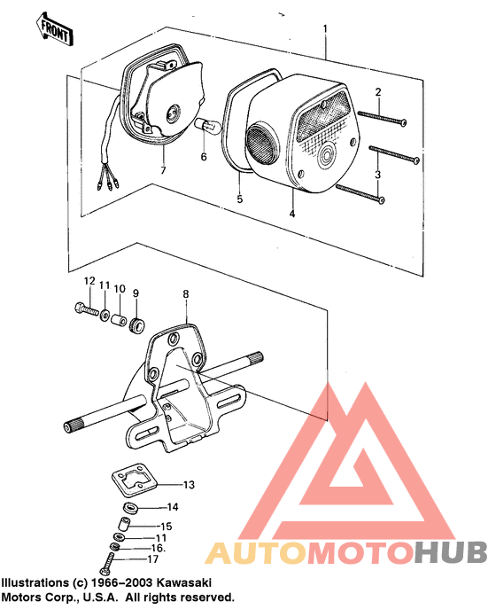 Taillight unit ass`y