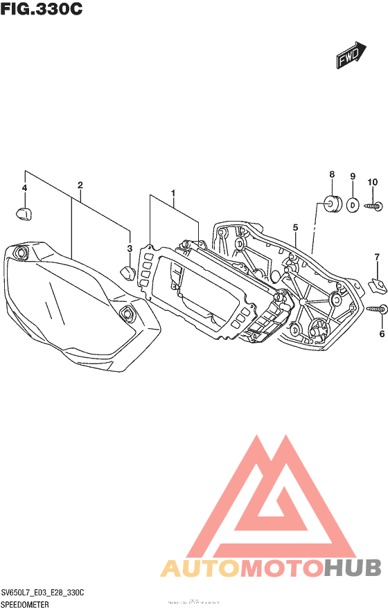 Speedometer (Sv650Al7 E28)