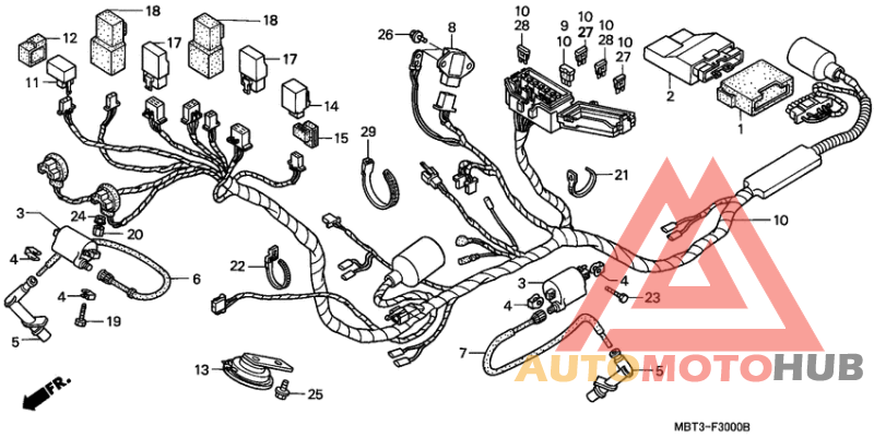 Harness wire
