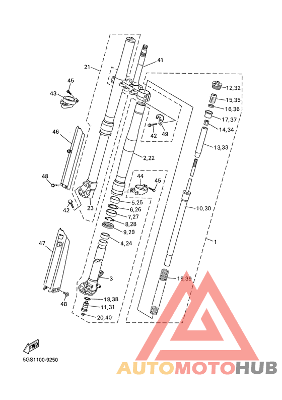 Передняя вилка