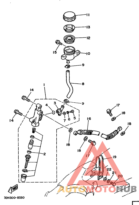 Задний торм цилиндр