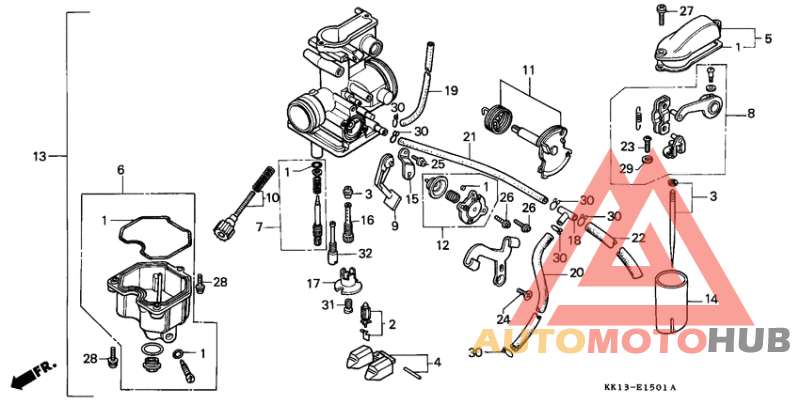 Carburetor assy