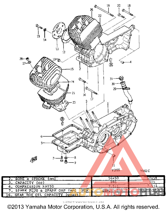 Картер двигателя