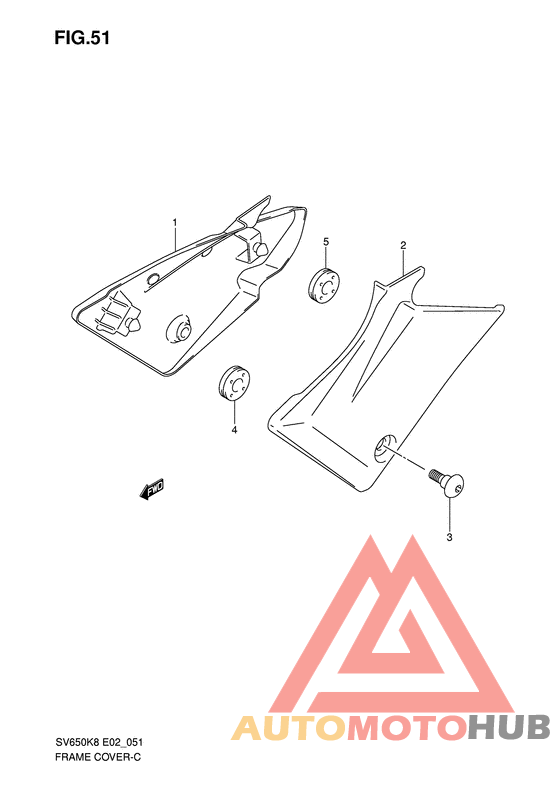 Обтекатель задний