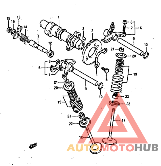Распред вал-клапана