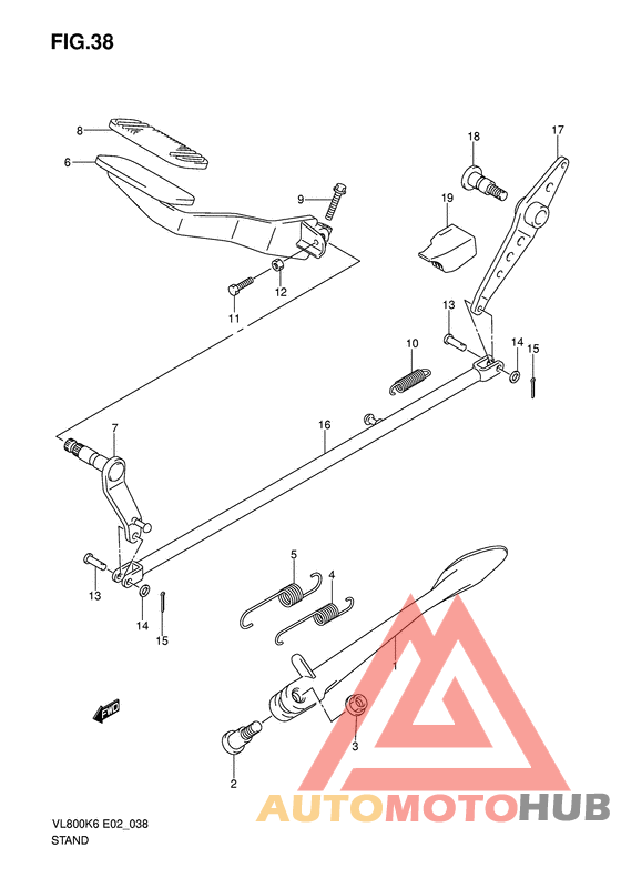 Передний суппорт
