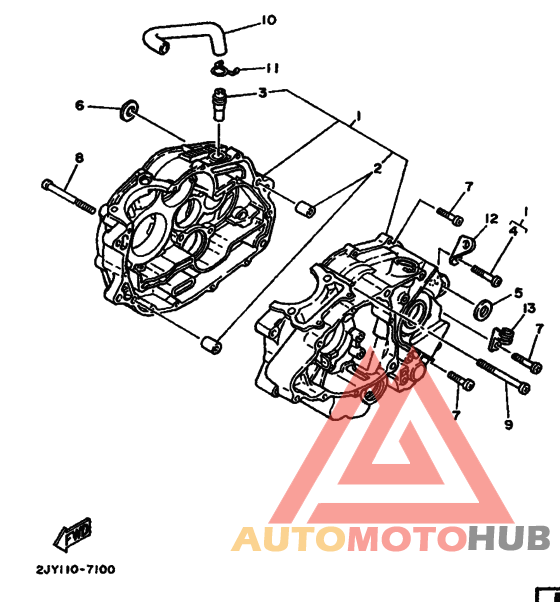 Картер двигателя