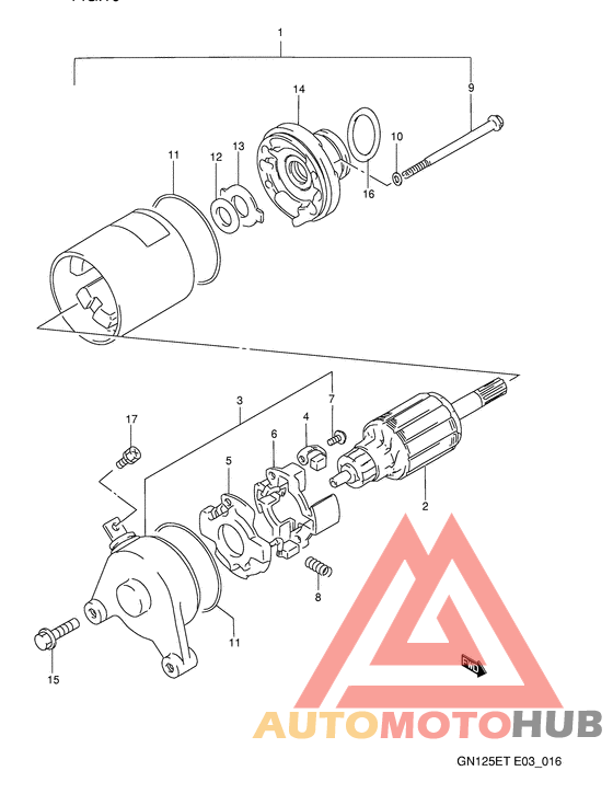 Стартерный мотор