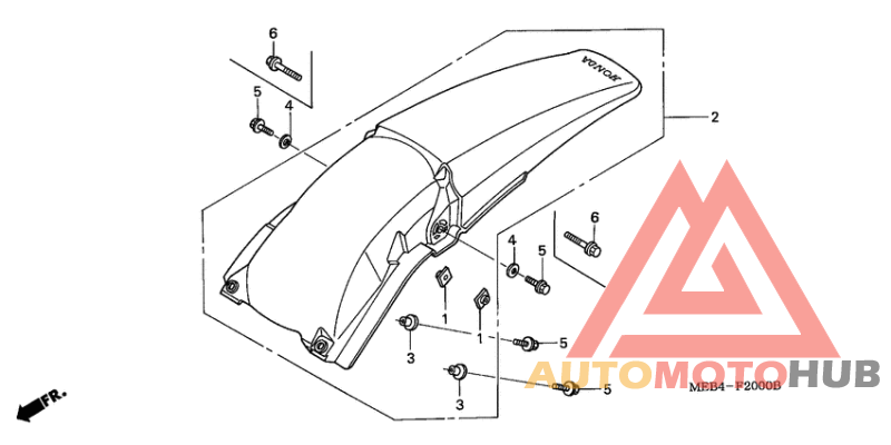 Заднее крыло