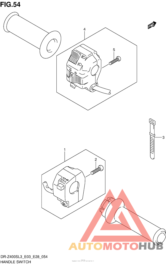 Handle Switch (Dr-Z400Sl3 E33)