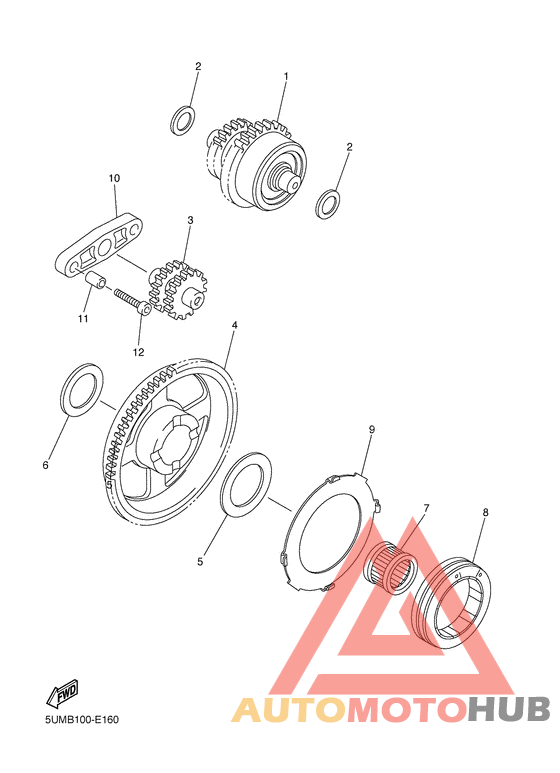 Муфта стартера