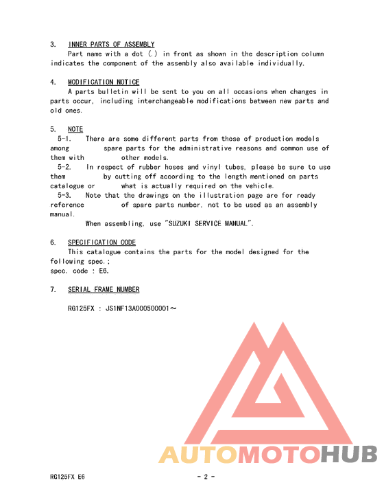 Catalog preface