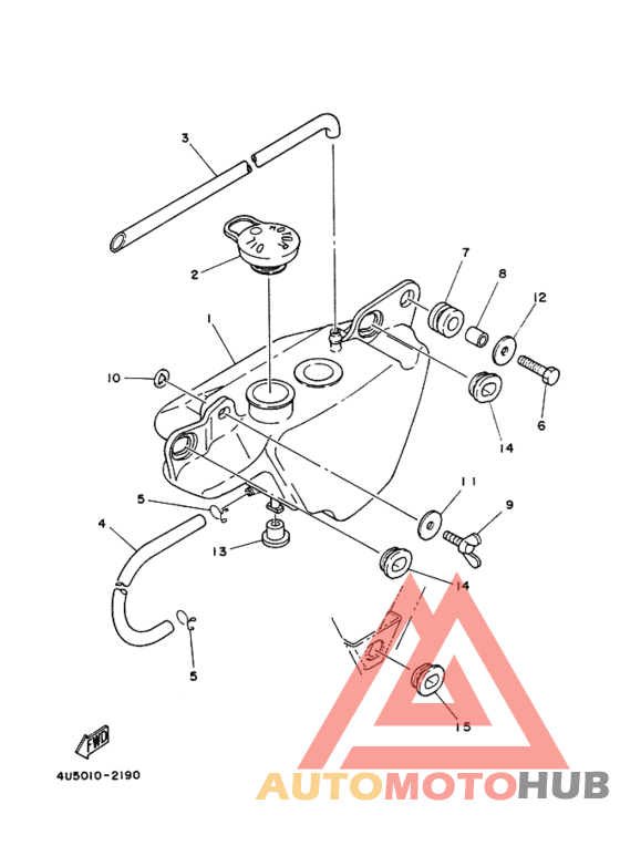 Oil tank assy