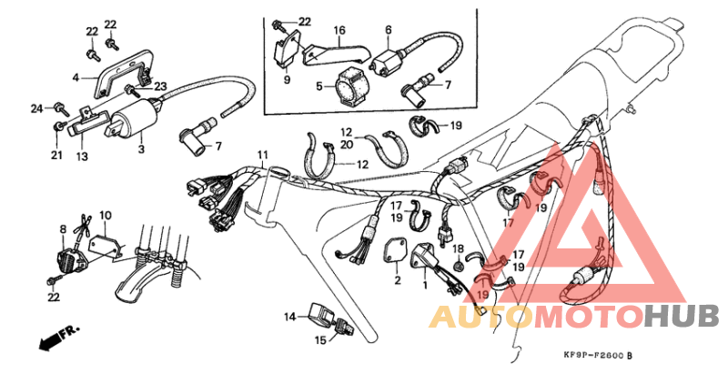 Wire harness/ ignition coil