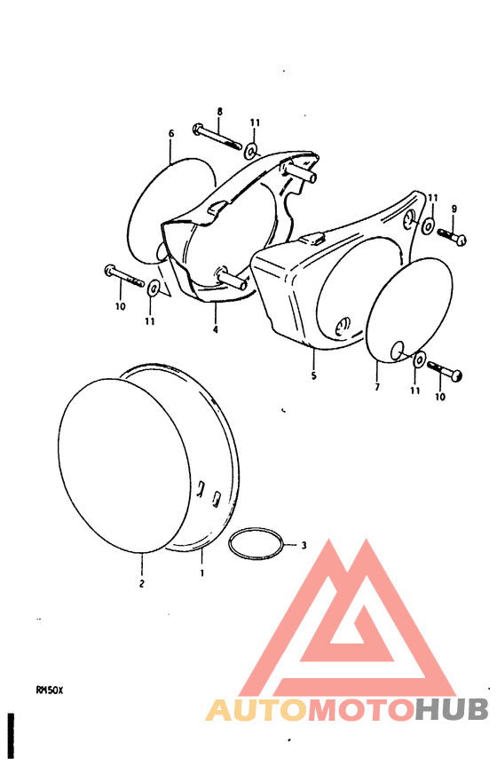 Обтекатель задний