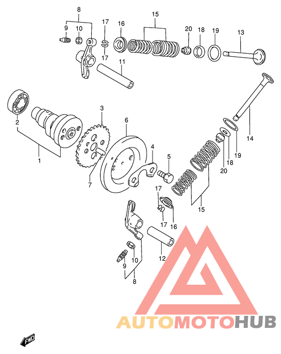 Распредвал / клапан