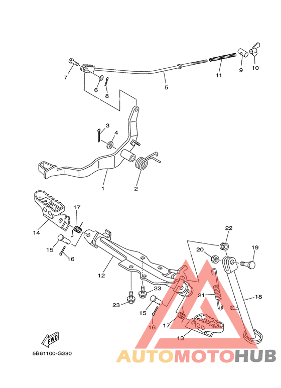 Stand & footrest