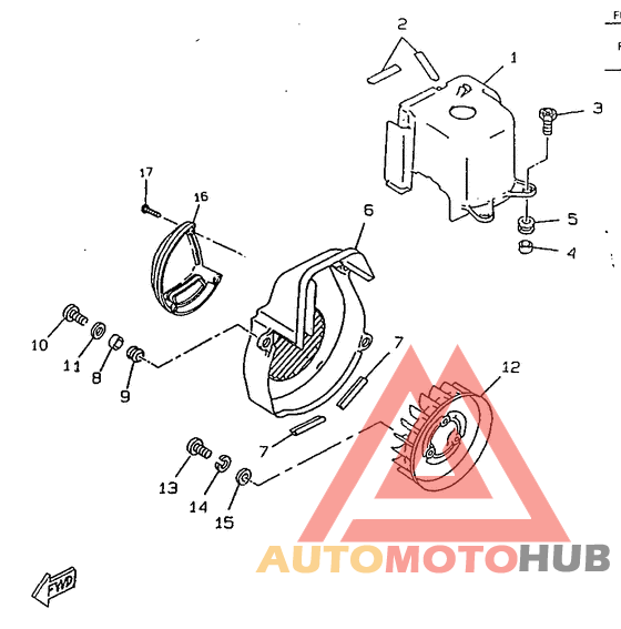 Кожух вентилятора