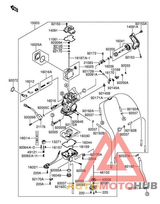Carburetor assy